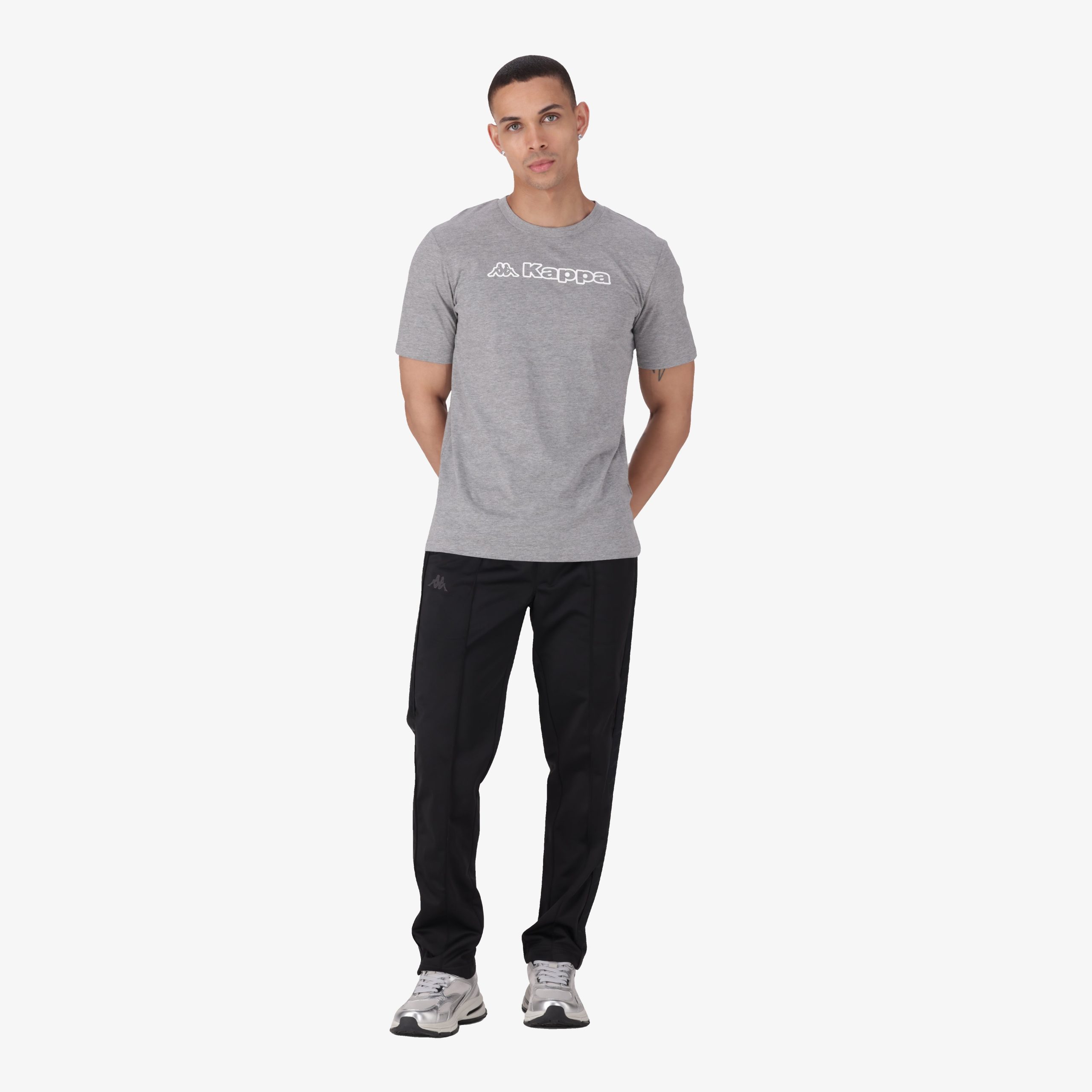 Logo Feddu T-Shirt - Grey Md Mel - Image 2
