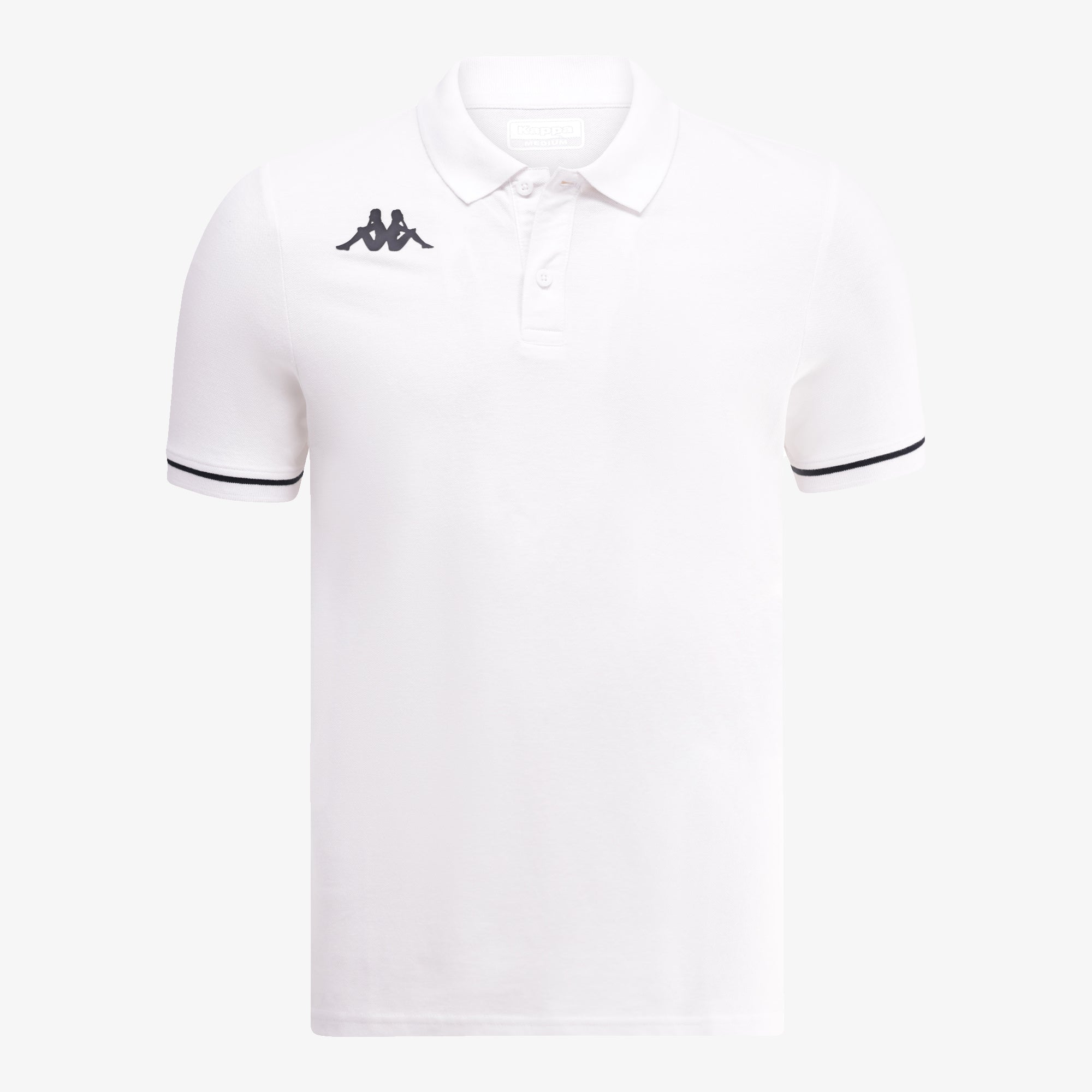 Barli Polo - White/Black - Image 9